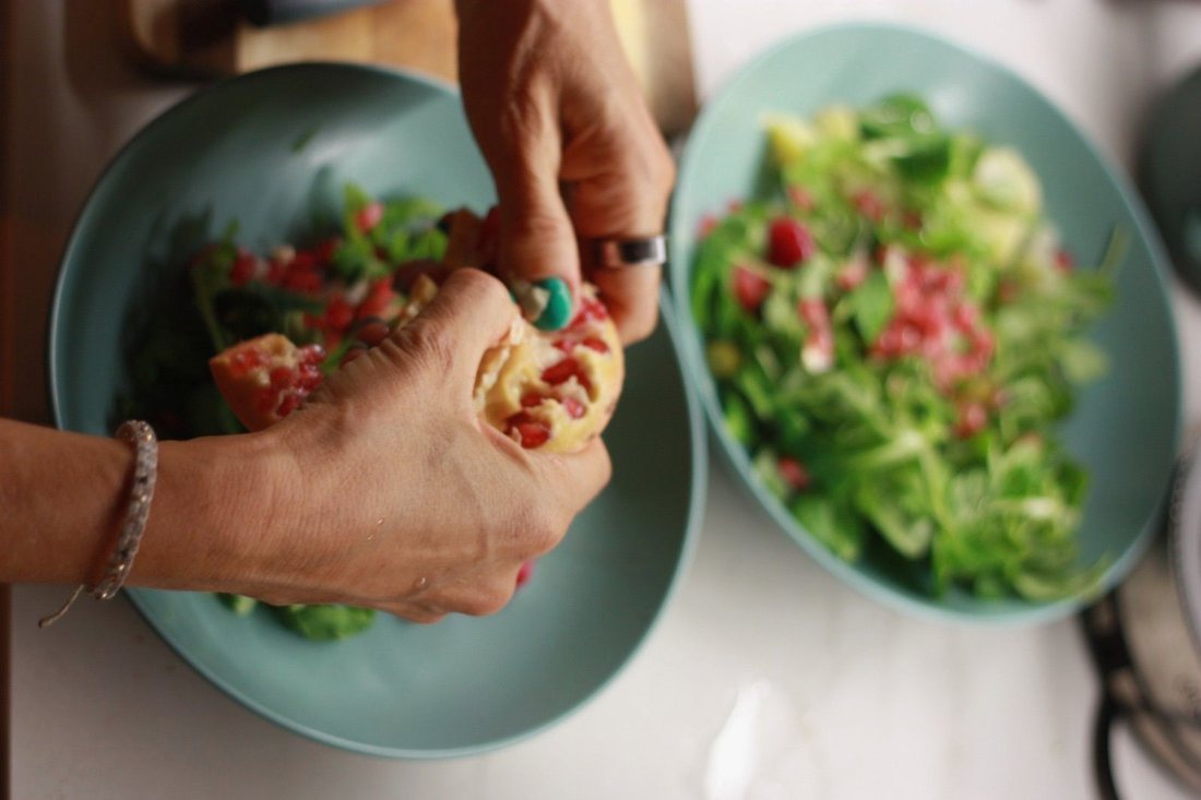 Shared seasonal salads